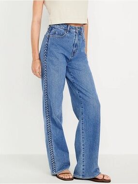 Old Navy Sky-Hi Wide Leg Jean